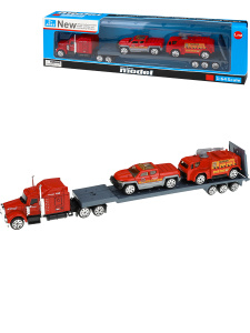 Автовоз (32 см)  /Городской транспорт / 3 вида микс (Арт. 1498374)