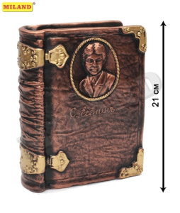 Копилка-книга /Есенин/ (21 х 5 х 16 см) КС-0347