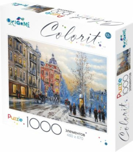 Colorit collection. Пазл. 1000Эл. Старый город. 05553