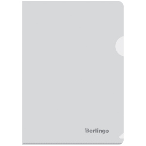 Папка-уголок Berlingo, А5, 180мкм, прозрачная AGp_05106