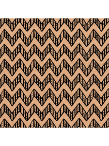 Упаковочная KRAFT бумага ЗигЗаг (1 л в рулоне, 70 Х 100 см) УБ-2179