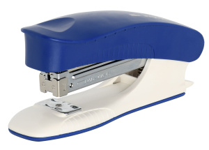 Степлер INFORMAT ERGONOMICS до 30 листов № 24/6 пластик синий