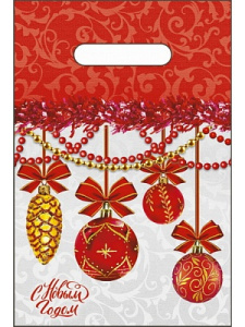 Пакет полиэтиленовый вырубной Бантики 20*30/30 мкм ПИ-4970