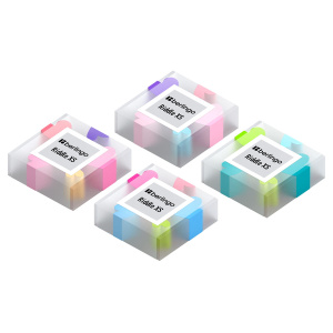 Ластик Berlingo /Riddle XS/, прямоугольный, цвета ассорти, 34*34*14мм BLc_00430 (10702070/110923/337