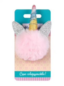 Резинка для волос /Единорог/ 5,5*11 см.