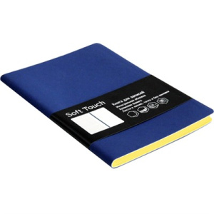 Soft Touch. Синий (книга А5) КНИГИ ДЛЯ ЗАПИСЕЙ ИСКУССТВЕННАЯ КОЖА (SOFT TOUCH)