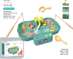 Игровой набор Рыбалка, подсветка, 6 музыкальных звуков, голубой. 3540001