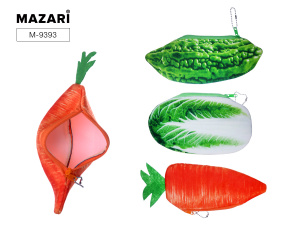 Пенал на молнии VEGY, ассорти 3 дизайна, ОПП-упаковка