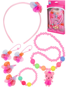 Набор украшений /Маленькая леди 4/ в кор. (14,5х20) (Арт. 1541997)