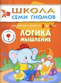 ШСГ. Шестой год обучения. Логика, мышление. Для занятий с детьми от 5 до 6 лет. Дорофеева А.