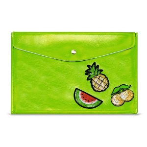 Папка для документов арт.48876 34.5х24 см, 1 отделение, металлизированная искусственная кожа, подкла