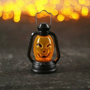 Светильник декоративный.  на батарейках. /Тыковка/ ( батарейки 2*АА, не в комплекте),12.5 см ПВ-7354