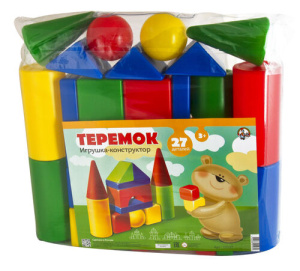 Выдувка. /Теремок/ 27 эл (пвх сумка)