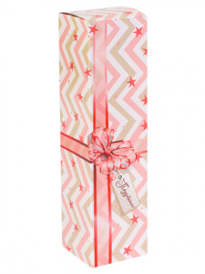 Подарочная коробка под бутылку Бант КОР-3965