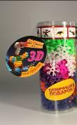 Конструктор /Радужная мозайка 3 D/ №2 (тубус)
