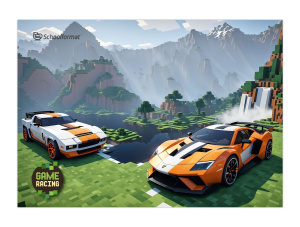 Клеенка д/уроков труда Schoolformat МАЙНКАР 50х35 см ПВХ зелен. д/мальчиков