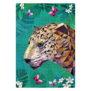 Арт-терапия.Пазл.500Эл.Поли-арт.Леопард.06769