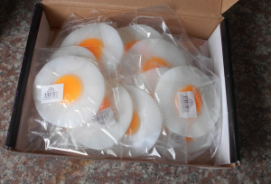 Серия /Игрушки-забавы/. Лизун /ЯИЧНИЦА/ (24 шт. в ш/б) (Арт. 200112362) кратно 24