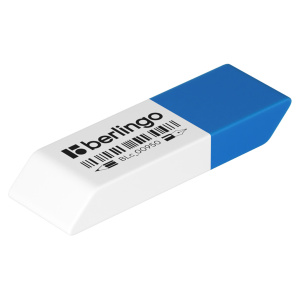 Ластик Berlingo /Eraze 950/, прямоугольный комбинированный, скошенный, 57*18*8мм BLc_00950 (10702070