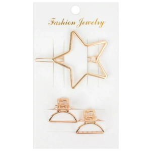 Заколка для волос 3 шт в наборе