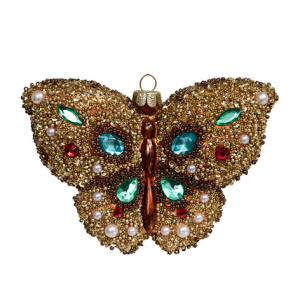 Бабочка Сатурния (стекло) 12х3х10 см