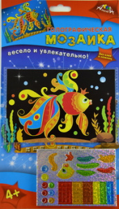 Набор д/творчества  МОЗАИКА голограф. А6 /Рыбка