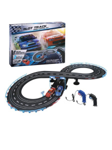 Игровой набор Автотрек, в комплекте: деталей-предметов 42шт, батарейки АА*4шт не входят