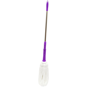 Швабра самоотжимная OfficeClean Professional, телеск. ручка 120см, насадка МОП микрофибра 38см 30307