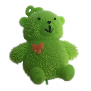 Ежка резиновый /МЕДВЕЖОНОК/ (9 см, 24 шт в ш/б) (Арт 200111345) кратно 24