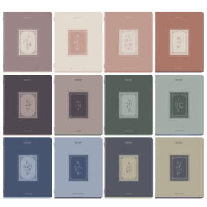 Тетради предметные, КОМПЛЕКТ 12 ПРЕДМЕТОВ, 48 л., рельефный картон, BRAUBERG, /ВИНТАЖ/, 405603