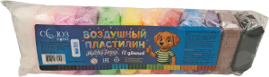 Воздушный пластилин /Мастер лепки/ 12 цветов