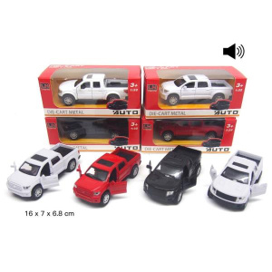 Машина металл. инерц. свет+звук, в ассорт. 8803M в кор. в кор.2*96шт