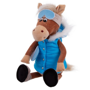 Игрушка мягконабивная ТМ /Relana/ Конь со сноубордом Патрик, 25 см, в/п 25*13*15 см