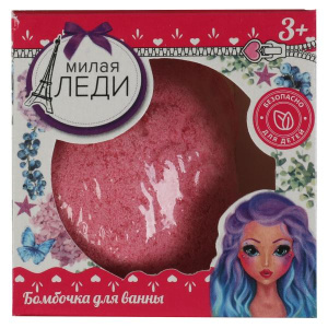 Бомбочка для ванны рыбка, 60 г, МИЛАЯ ЛЕДИ в кор.30шт