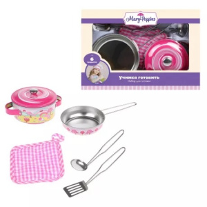 Набор для готовки мет. Карамель  6 пр.