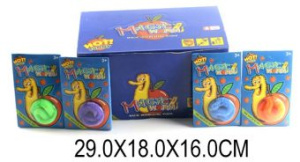 Игрушка розыгрыш Шустрый червячок, в ассорт.