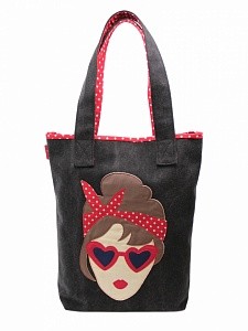 5025 Сумка под формат А4  (черный)