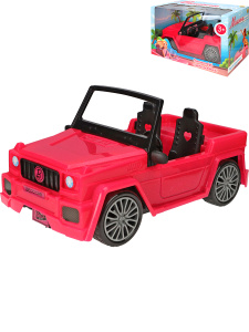 Машинка /РОЗОВЫЙ ДЖИП/ (17,5х31 см, коробке) (арт. И-9914)