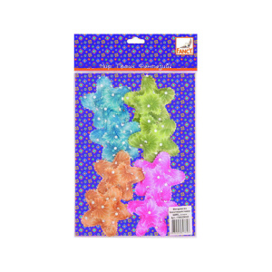 Фигурки из блестящей ткани ШИК, ассорти, 4 диз., п/п с е/подвесом