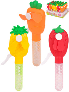 Мыльные пузыри-вентилятор (40 мл) /Вкусняшка/(20,5*9см,,цвет-микс)(Арт.МПЗ-3252)