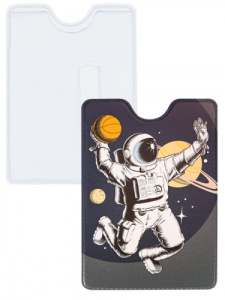 Обложка на пропуск /Космический баскетбол/ ОП-6249