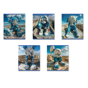 Тетрадь общая ученическая ErichKrause Roof Toy, 48 листов, клетка, глянцевая ламинация_MIX-PACK