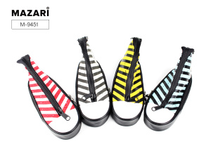 Пенал-косметичка SNEAKERS, 22х11 см, на молнии, ассорти 2 цвета, лавсан, ПВХ-упаковка с европодвесом