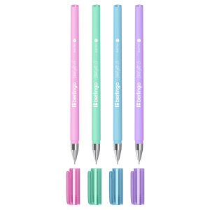 Ручка шариковая Berlingo /Starlight S/, синяя, 0,5мм, корпус ассорти пастель CBp_05255 (10702070/031