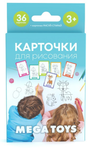 Головоломка для малышей /Учимся рисовать/ Карточки Домана