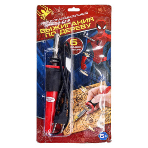 Выжигательный аппарат супер герой МУЛЬТИ АРТ в кор.2*50шт