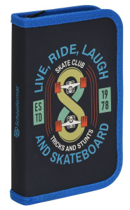 Пенал 1 секц. бол. Schoolformat SKATE 190х115