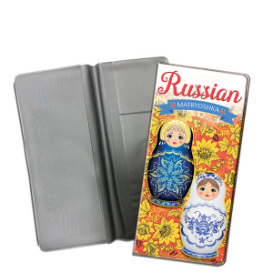Конверт путешественника Хохлома для документов, из ПВХ / 20,5х22см арт.77118