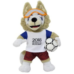 Волк Забивака, 28см, в пакете FIFA-2018