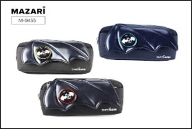 Пенал-косметичка SUPERMAN, 21х9 см, на молнии, ассорти 4 цвета, лавсан, ПВХ-упаковка с европодвесом